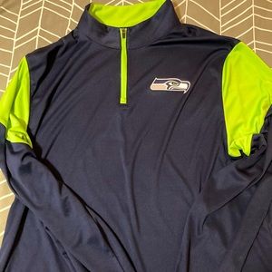 Seahawks Quarter zip pullover